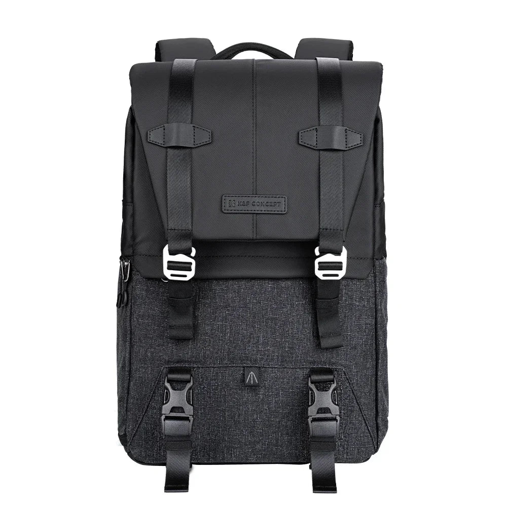 K&F CONCEPT Photography Professional Camera Backpack Outdoor Travel Bag Can Carry Tripod Ergonomic Design For Sony Canon Nikon