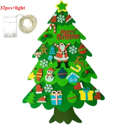 DIY Felt Christmas Tree Kit – Kids’ Holiday Activity Set