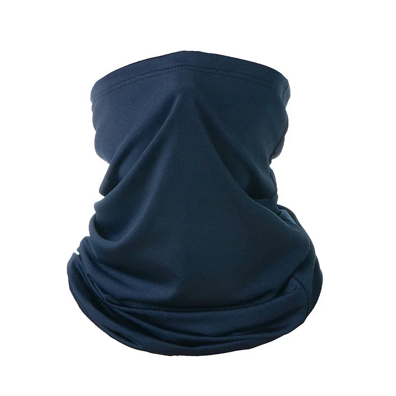 Outdoor Ice Silk Sun Protection Bib Spring and Summer Motorcycle Neck Cover Sports Magic Bandana Riding Mask Full Face