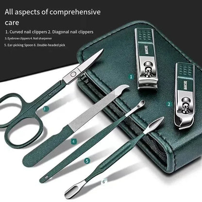 6-Piece Nail Clipper Set - Urbizia