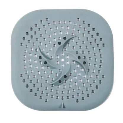 Shower Drain Hair Catcher Drain Cover Bathroom Tub with Suction Cup 5.9 Inches Silicone Sink Strainer Suit for Bathtub, Kitchen