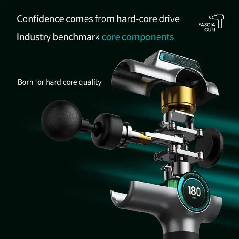 99 Speed Professional Muscle Massage Gun Massager Massager for Neck and Back Massage Instrument Dropshipping Fitness Equipment - Urbizia