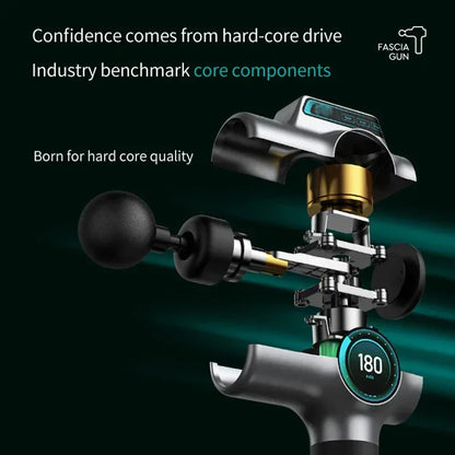99 Speed Professional Muscle Massage Gun Massager Massager for Neck and Back Massage Instrument Dropshipping Fitness Equipment - Urbizia