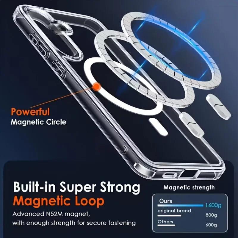 MagSafe Clear Soft Case for Samsung Galaxy S26