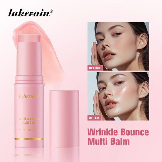 Moisturizing Wrinkle Bounce Multi Balm Stick Deep Hydrating Facial Skin Long-lasting Brightening Collagen Cream Korean Cosmetics