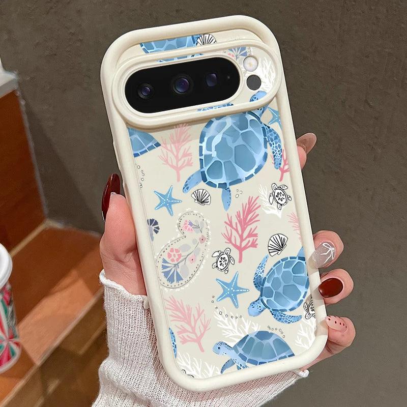 Whale Pattern TPU Case for Google Pixel Series
