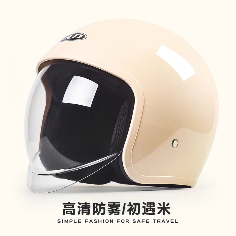 GB Certified Electric Vehicle Helmet for Men and Women All-season Universal Electric Vehicle Safety Helmet Motorcycles Winter