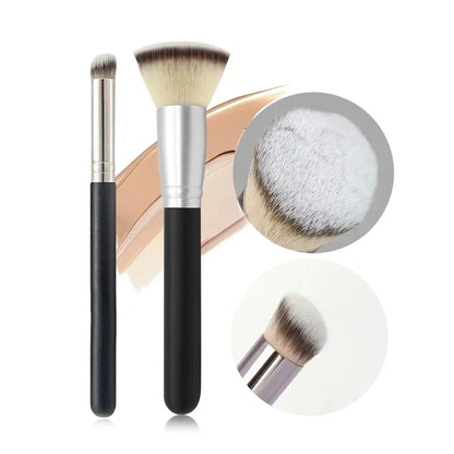 Foundation Concealer Brush Premium Contour Blusher Brushes Flawless Under Eye Dense Face Makeup Brush For Blending - Urbizia