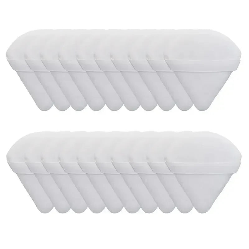 Triangle Velvet Powder Puff – Soft Makeup Sponge