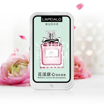 Solid Perfume Balm for Long-Lasting Fresh Fragrance