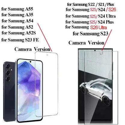 HD Tempered Glass Screen Protector Samsung Galaxy