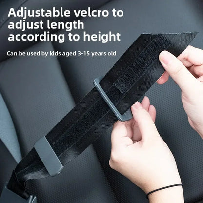 Child Car Seat Belt Adjuster Triangle Anchor Shoulder Protection Limiter Safety Accessory for Vehicle Seats - Urbizia