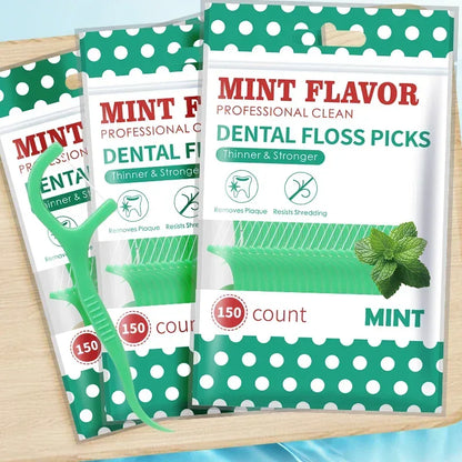 Mint Dental Floss Stick – Portable Oral Care - Urbizia