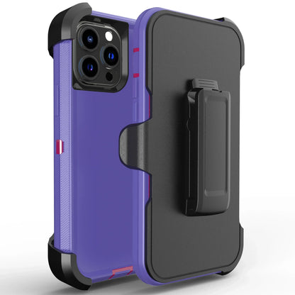Luxury OTT Armor BOX Phone Case for IPhone 17 Air 16 15 14 Plus 13 12 Pro Max Soft Bumpers with Belt Clamp Protective Hard Cover