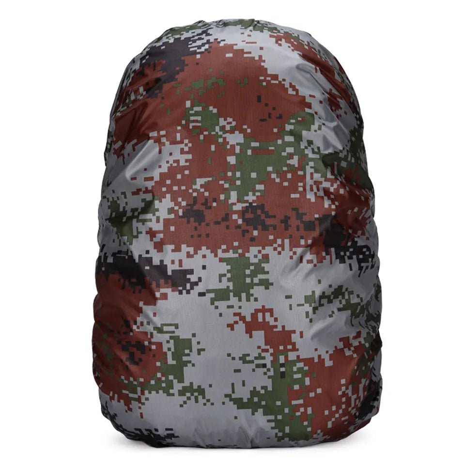 KoKossi Climbing Backpack Rain Cover Reflective Camo Outdoor Waterproof Bag Camping Hiking Bag Dust Cover Unisex Light Schoolbag