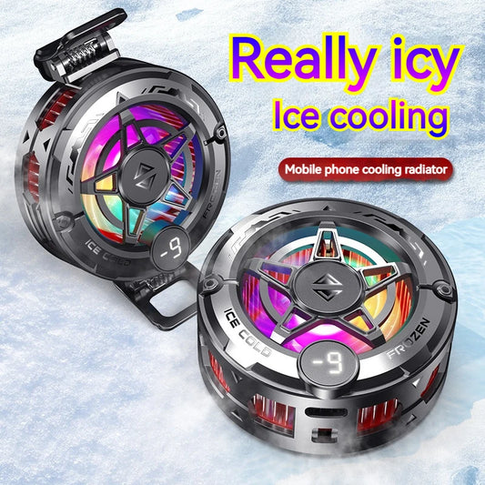 K20 Magnetic Semiconductor Phone Cooler with RGB & Display