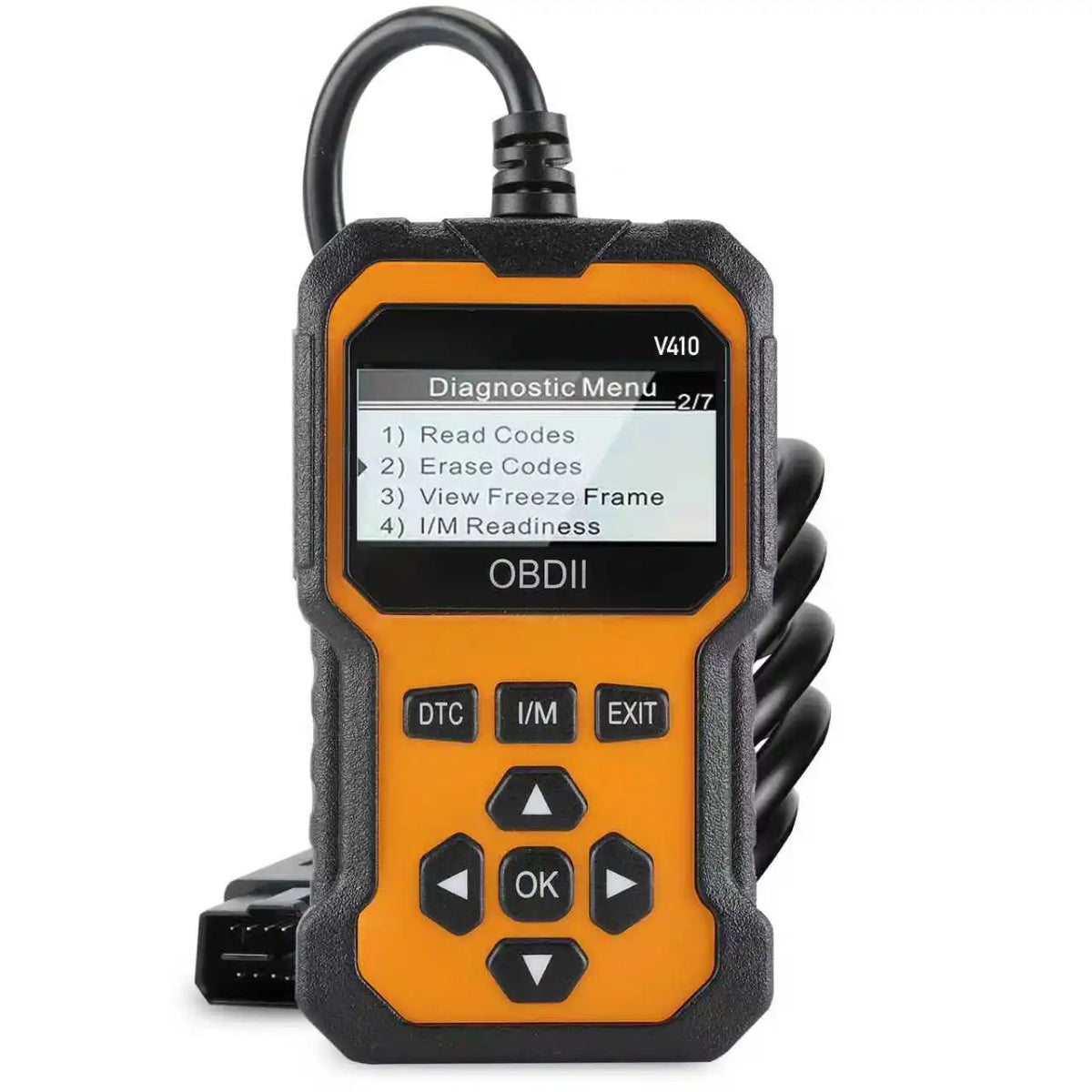 V410 OBD2 Car Diagnostic Scanner – All-in-One Diagnostic Tool for Identifying and Troubleshooting Vehicle Issues.