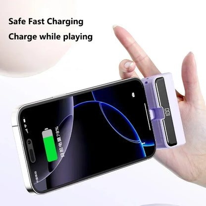 VIVO 50000mAh Capsule Power Bank Super Fast Charging Portable Large Capacity External Battery for iPhone Samsung Huawei 2026 New