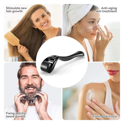 0.2-0.3mm Microneedle for Facial Body Hair Growth Derma Roller for Skin Beard 540 Needles Micro Face Roll Tool