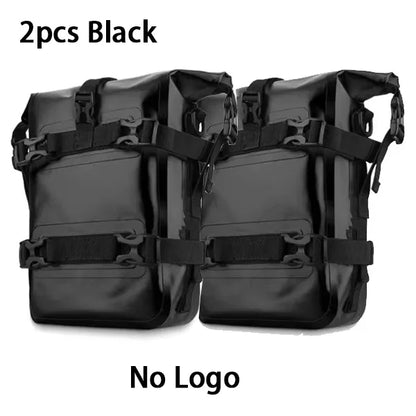 Motorcycle Bumpers Bag Waterproof Motorcycle Side Frame Bag Outdoor Bag Crash Bar Bag Universal Riding Tools Storage