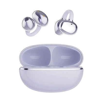 Bluetooth Clip-On Earbuds Wireless Headphones Comfortable and Stylish Clip-On Design High Quality Sound Lightweight and Portable