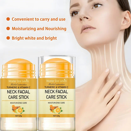 Turmeric & Vitamin C Neck Care Stick – Firming, Brightening, 45g