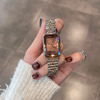 CILOA Women's Retro Watch Women's Light Luxury Niche Art High-End Watch Women's Ladies Brand Authentic