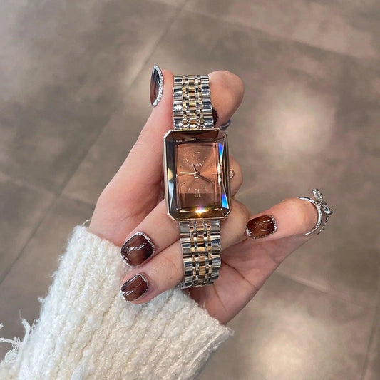 CILOA Women's Retro Watch Women's Light Luxury Niche Art High-End Watch Women's Ladies Brand Authentic