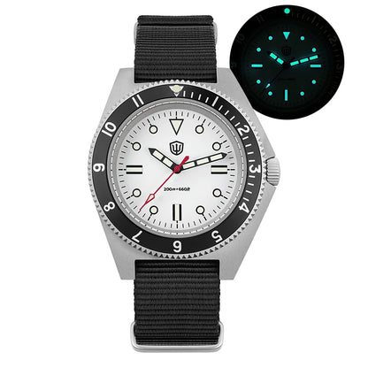 Watchdives WD1972 Quartz Watch VH31 Sweep Seconds Movement Sapphire Crystal BGW9 Luminous 20Bar Waterproof Vintage Men Watches