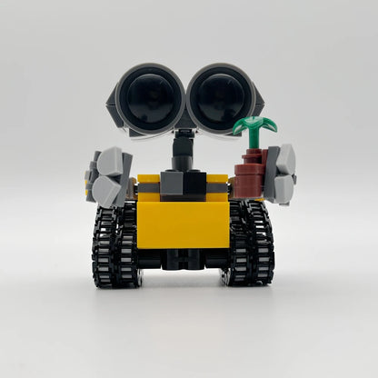 Classic Movie 200+pcs Mini Robot Wall-e MOC Building Blocks Model DIY Bricks Kits Creative Toys for Kids Children Adult Gifts