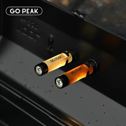 GOPEAK Pocket Mini Flashlight Outdoor Key Clip Cap Ambient Led Long Endurance Disaster Relief Emergency 5050 Small Light - Urbizia