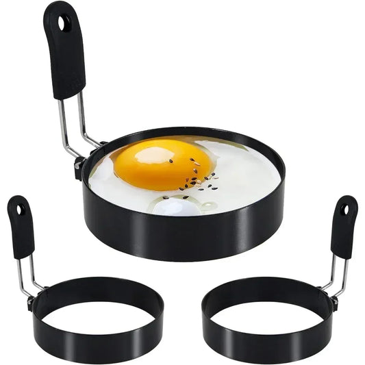 Anti-Scald Stainless Steel Egg Ring Pancake Mold Set