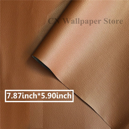 Repair Patches Self-Adhesive Leather PU Leather Fabric Stickers for Leather Clothes Sofa Car Seats Furniture Bags Repair Sticky
