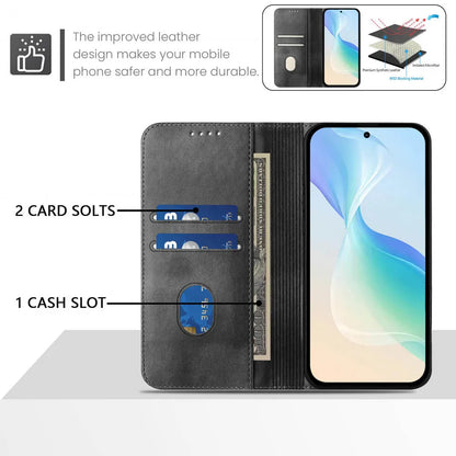 For Xiaomi 17T Pro 5G 2026 Magnetic Leather Wallet RFID Case for Xiaomi 17T Luxury Book Capa Mi 17T 17 T Pro Cover