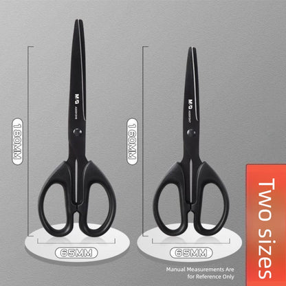 High Hardness Black Blade Scissors Anti-rust Anti-stick Sharp Durable Multipurpose Home Office Craft Sewing Paper Fabric Shears