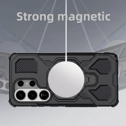 Phone Case for Samsung Galaxy S26 Ultra S25 FE S26 Plus A57 A37 A17 5G A56 A16 A55 Shockproof Armor Wireless Charge Cover