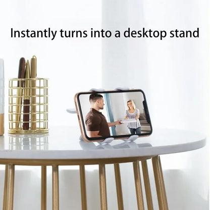 Adjustable Universal Mobile Phone Stand – Rotatable Desktop & Bedside Holder