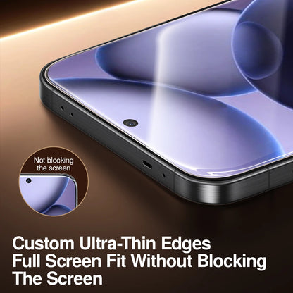 SmartDevil Dust-free Cabin Tempered Glass Film for OPPO Find X9 Pro X8s HD Screen Protector for Oppo find X8 Anti-fingerprint