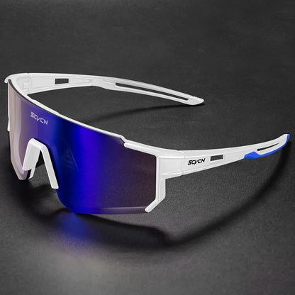 SCVCN Fashion Cycling Glasses Bike Baseball Sunglasses for Men UV400 Sports MTB Outdoor Goggles Bicycle Women Sunglasses Riding