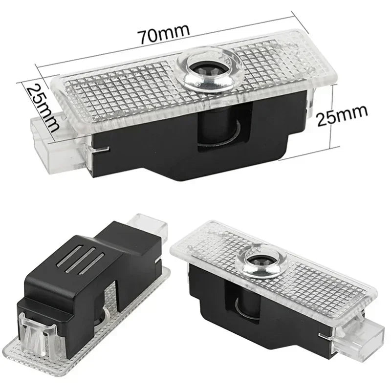 2Pcs Led Car Door Welcome Light Laser Projector Lamp For Bmw M Performance M2 M3 M4 M5 M6 E46 E90 E60 F10 F30 E39 E36 F20 E87