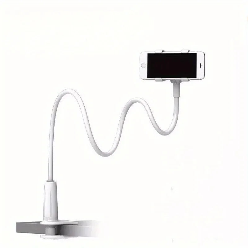 Lazy Bedside Flexible Phone Holder – Gooseneck Clamp Stand - Urbizia