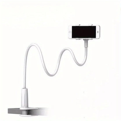 Lazy Bedside Flexible Phone Holder – Gooseneck Clamp Stand - Urbizia