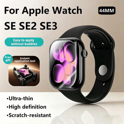 SAMZHE Screen Protector For Apple Watch Series 11/10/9/8/7/6 SE/SE2/SE3 40-46MM Full-coverage Protector Softened Protector Film