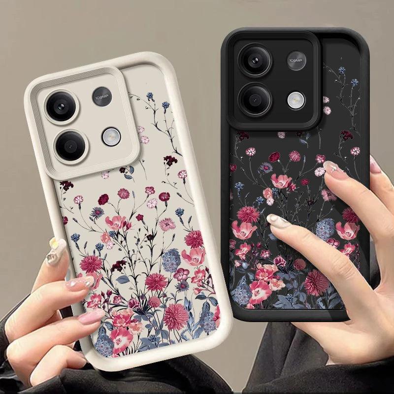 Floral Soft TPU Case for Xiaomi Redmi & Poco