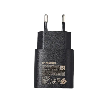 Original Samsung 25w Charger Type C Super Fast Charge Adapter For Galaxy A12 A13 A14 A23 F12 F14 A90 S10 5G Note 10+ Cable - Urbizia