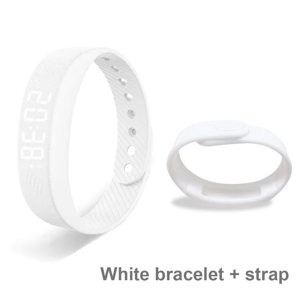 Smart Bracelet LED Digital Waterproof Smart Clock Smartband With running pedometer Monitor Smart Band Vibration Alarm Reminder
