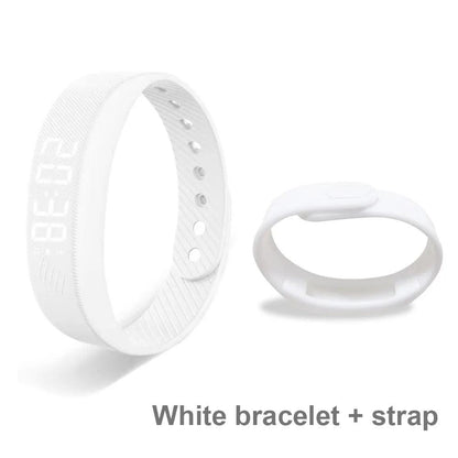 Smart Bracelet LED Digital Waterproof Smart Clock Smartband With running pedometer Monitor Smart Band Vibration Alarm Reminder