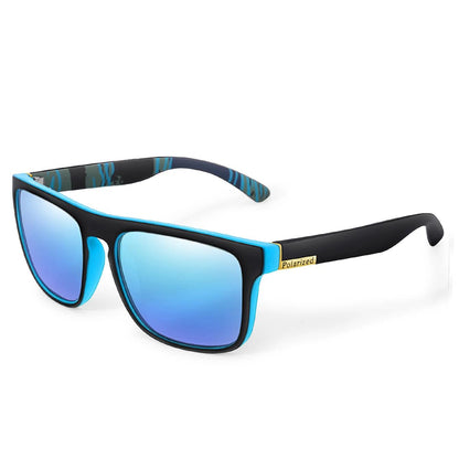 Retro Square Polarized Cycling Sunglasses UV400 Unisex