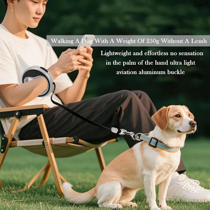 Heavy-Duty Retractable Nylon Tape Dog Leash
