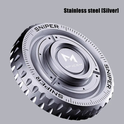 3in1 EDC Metal Pushing Card Hand Spinner Coin Adults Creative Anti-stress Fidget Toys 2024 New Stress Reliever Fidget Spinner